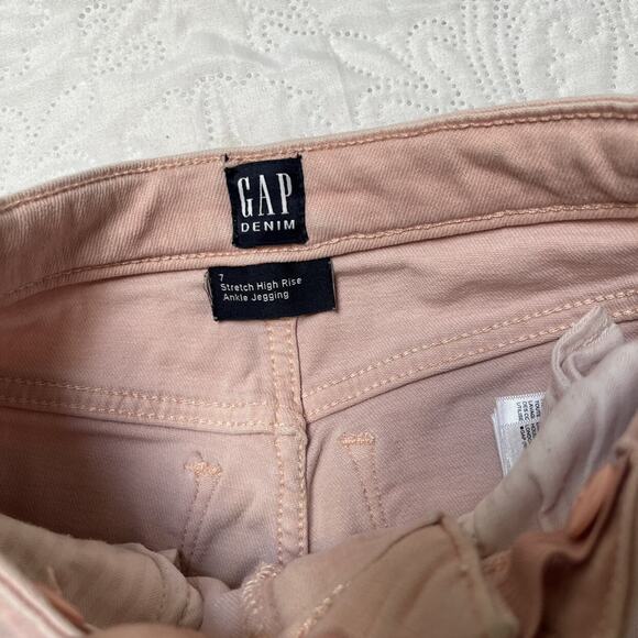 Gap Stretch High Rise Ankle Jeggings Size 7 - Picture 8 of 10